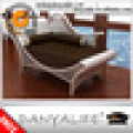 DYLG-D113A Danyalife Metal Frame Wicker Woven Daybed, Living Room Lounge